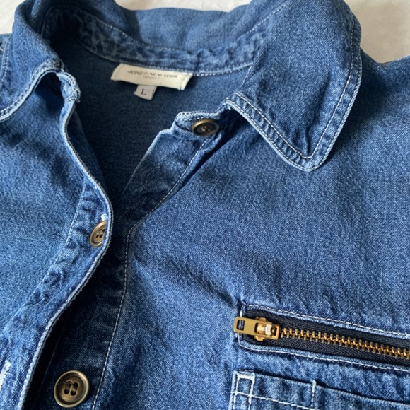 Jones New York Denim top - Picture 2 of 2